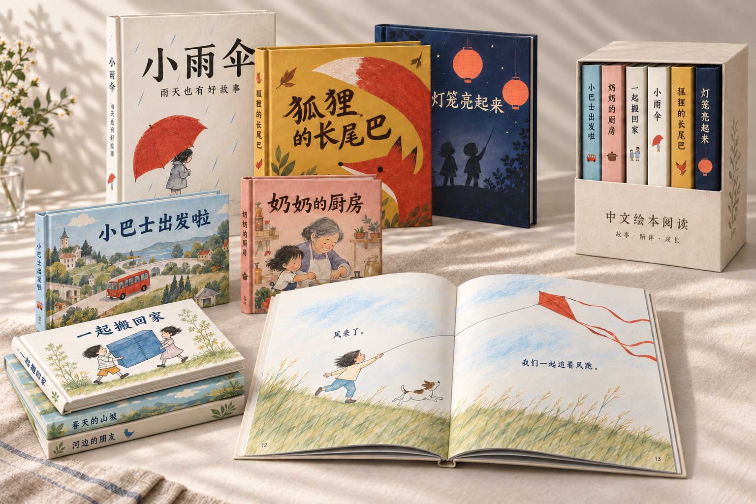酷锐悦读原创中文绘本