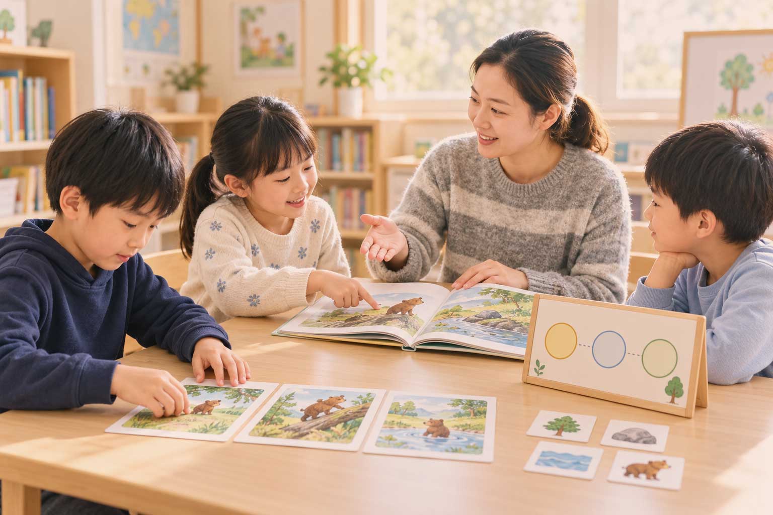 教学与伴读支持